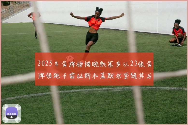 2025年黄牌榜揭晓凯塞多以23张黄牌领跑卡雷拉斯和莱默尔紧随其后